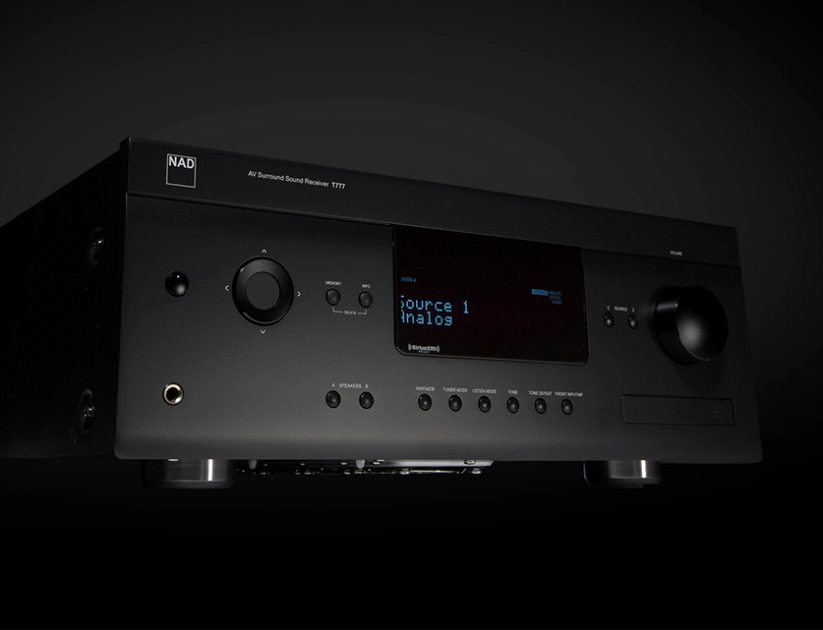 NAD T 758 V3 RECEIVER PREMIUM PARA CINEMA EM CASA EISA 2019-2020