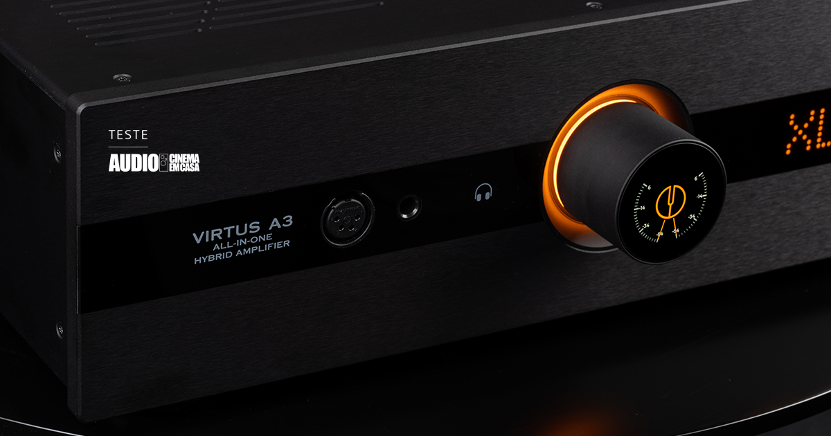 Canor Virtus A3 teste audio & cinema em casa topo