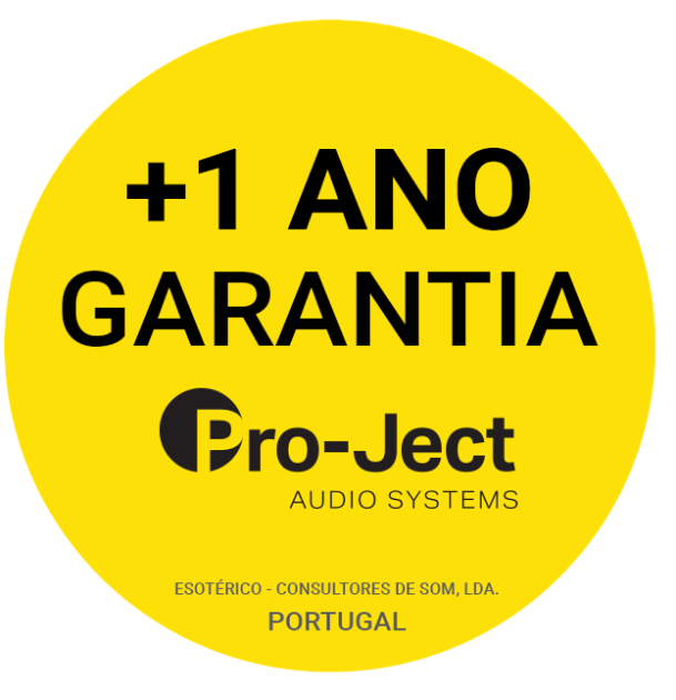 +1 Ano de Garantia Pro-ject selo