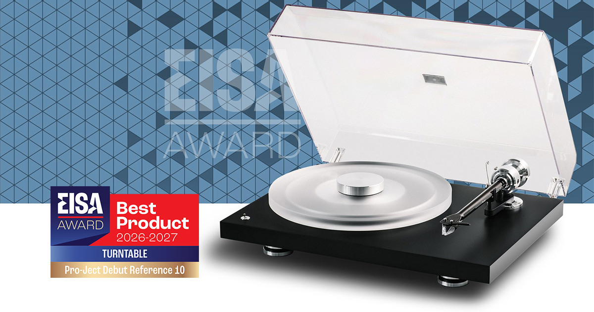Pro-Ject DEBUT REFERENCE 10 BEST TURNTABLE EISA 2026-2027