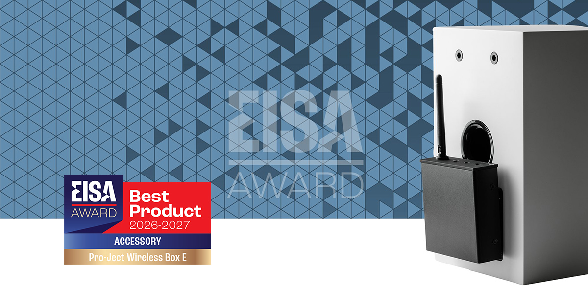 Pro-Ject WIRELESS BOX E BEST VALUE STREAMING AMPLIFIER EISA 2026-2027